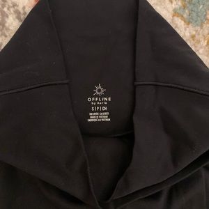 OFFLINE by Aerie Crossover Flare Leggings